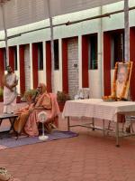 Grama Bhojana during Shishya Sweekar Jayanti Mahotsava 2025 at Karla (3 March 2025)